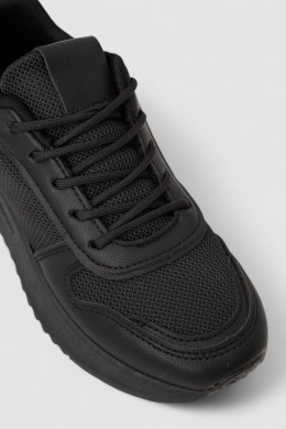 Кроссовки женские, цвет черный, 248RG70