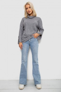 Гольф женский, цвет светло-серый, 257R111