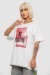 Футболка жіноча з принтом, колір білий, 244R4011