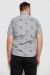 Рубашка мужская с принтом  -уценка, цвет серый, 214R6917-88-U