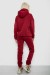 Спортивный костюм женский на флисе, цвет бордовый, 257R88 Спортивный костюм женский на флисе, цвет бордовый, 257R88