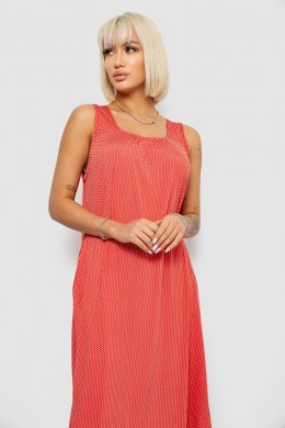 Сарафан женский в горох, цвет красный, 257R733-1