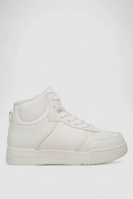 Кроссовки женские зимние на меху, цвет белый, 248RAD06