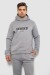 Спортивный костюм мужской на флисе, цвет серый, 238R57046