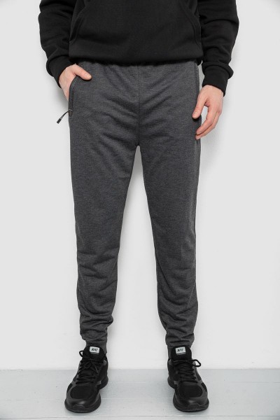 Спортивные штаны мужские, цвет серый, 244R435