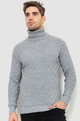 Гольф чоловічий, колір світло-сірий, 161R696