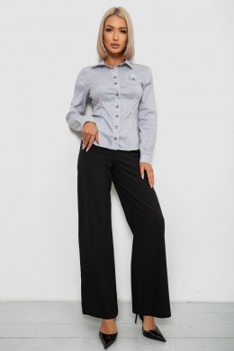 Сорочка класична в смужку, колір світло-сірий, 230R644