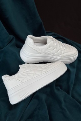 Кроссовки женские демисезонные, цвет белый, 248RBL21