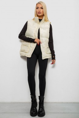 Жилет женские, цвет кремовый, 244R533-1