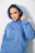 Спортивний костюм жіночий на флісі, колір блакитний, 257R85 Спортивний костюм жіночий на флісі, колір блакитний, 257R85