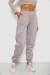 Спортивні штани жіночі на флісі, колір світло-сірий, 238R58671 Спортивні штани жіночі на флісі, колір світло-сірий, 238R58671