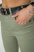 Джинсы женские Skinny Американки, цвет оливковый, 182R00252