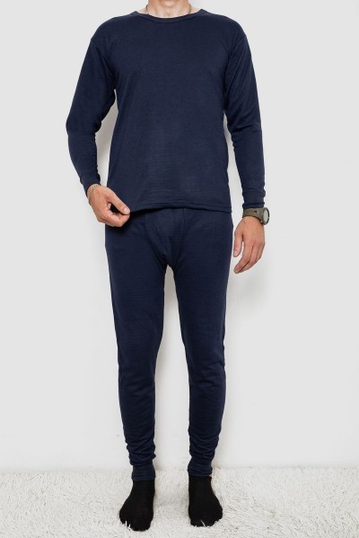 Термобелье мужское, цвет темно-синий, 241R0107