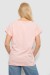 Футболка жіноча однотонна, колір персиковий, 244R2300