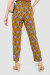 Штаны женские свободного кроя, цвет горчичный, 244R053-1 Штаны женские свободного кроя, цвет горчичный, 244R053-1