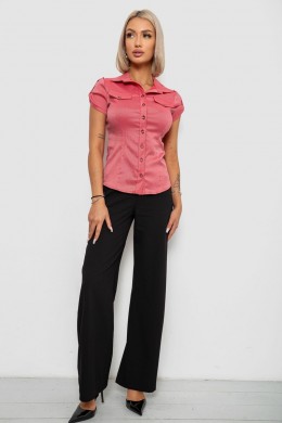 Сорочка класична в смужку, колір кораловий, 230R667