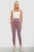 Лосини жіночі однотонні в рубчик -уцінка, колір пудровий, 214RU200-U-75 Лосини жіночі однотонні в рубчик -уцінка, колір пудровий, 214RU200-U-75