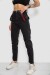 Джинсы женские Mom-fit, цвет черный, 182R9135