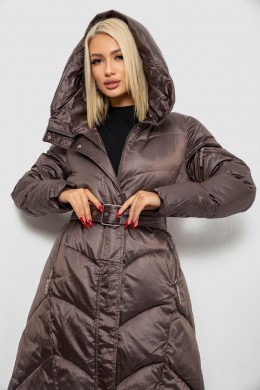 Куртка жіноча зимова, колір шоколадний, 244R5612