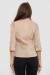 Рубашка женская однотонная, цвет бежевый, 230R068-6 Рубашка женская однотонная, цвет бежевый, 230R068-6