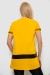 Футболка жіноча з принтом, колір жовтий, 244R2081 Футболка жіноча з принтом, колір жовтий, 244R2081