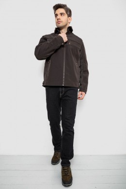 Куртка мужская демисезонная, цвет темно-коричневый, 244R1128
