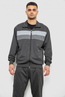 Спортивный костюм мужской двухнитка, цвет серый, 244R9167