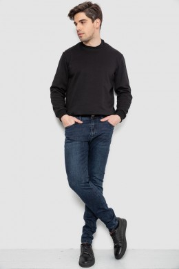 Джинси чоловічі демісезонні, колір темно-синій, 243R8689-6