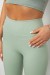 Лосины однотонные в рубчик, цвет фисташковый, 244R312-5