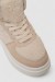 Кроссовки женские зимние на меху хайтопы, цвет бежевый, 248RLM20 Кроссовки женские зимние на меху хайтопы, цвет бежевый, 248RLM20