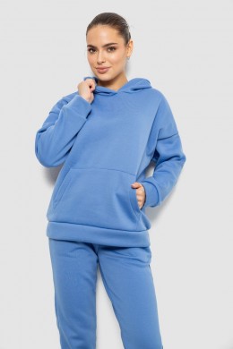 Спортивний костюм жіночий на флісі, колір блакитний, 257R85
