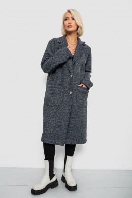 Пальто женское без подкладки, цвет серый, 257R99