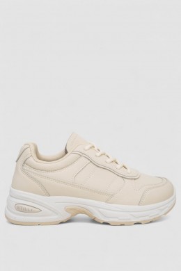 Кроссовки женские, цвет бежевый, 248RN120