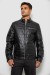 Куртка мужская однотонная экокожа, цвет черный, 214R502 Куртка мужская однотонная экокожа, цвет черный, 214R502