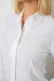 Блуза классическая, цвет белый, 230R08-2 Блуза классическая, цвет белый, 230R08-2