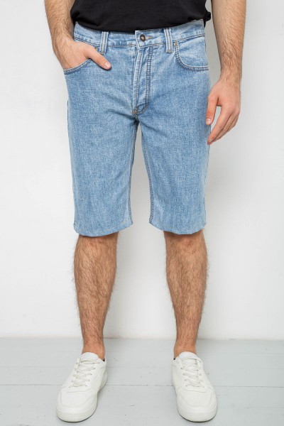Шорти чоловічі джинсові  -уцінка, колір блакитний, 238R2023-U-59
