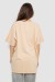 Футболка женская с принтом, цвет светло-бежевый, 244R4001