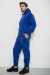 Спортивный костюм мужской на флисе, цвет синий, 238R029
