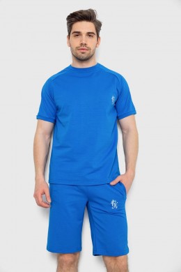 Костюм мужской повседневный, цвет электрик, 238R1570-1