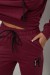 Спортивный костюм женский двухнитка, цвет сливовый, 214R1419-003
