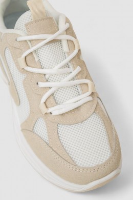 Кросівки жіночі, колір біло-бежевий, 248RN90-20