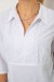 Блуза однотонная, цвет белый, 230R70-1 Блуза однотонная, цвет белый, 230R70-1