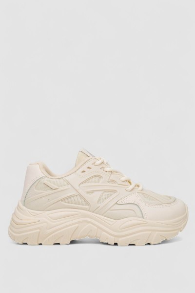 Кросівки жіночі, колір бежевий, 248RA20