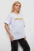 Футболка жіноча з принтом, колір білий, 244R4020
