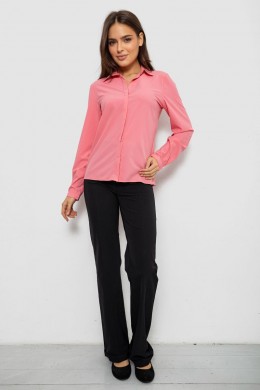 Сорочка жіноча однотонна, колір рожевий, 230R100-5