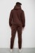 Спортивный костюм мужской на флисе, цвет шоколадный, 238R58573 Спортивный костюм мужской на флисе, цвет шоколадный, 238R58573
