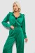 Спортивный костюм женский велюровый, цвет зеленый, 257R4125 Спортивный костюм женский велюровый, цвет зеленый, 257R4125