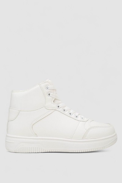 Кросівки жіночі зимові на хутрі, колір білий, 248RAJ04