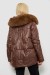 Куртка женская зимняя короткая, цвет коричневый, 244R865
