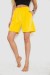 Шорты женские велюровые -уценка, цвет желтый, 238R106-U Шорты женские велюровые -уценка, цвет желтый, 238R106-U